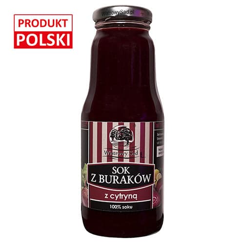 Sok z buraków i cytryny 3 l