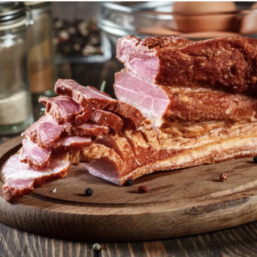 Boczek wędzony parzony 1 kg