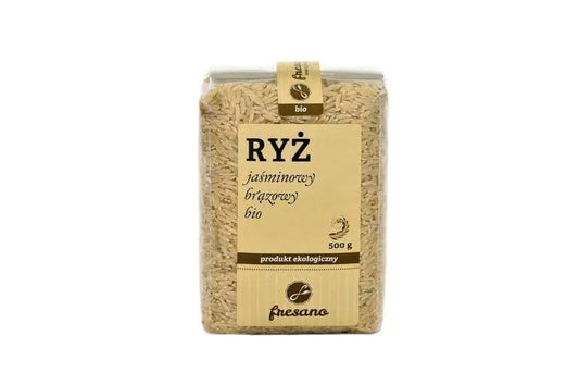 Ryż jaśminowy brązowy EKO 500 g