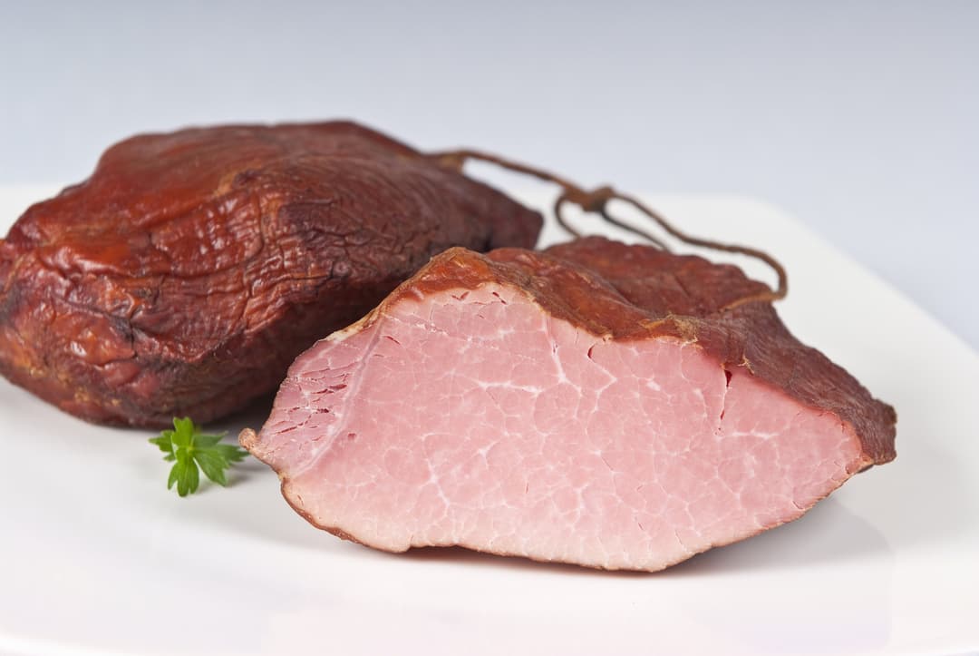 Szynka olchowa wielkopolska wędzona pieczona 300 g