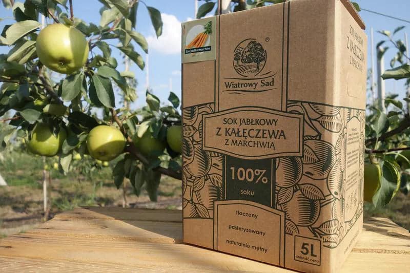 Sok jabłkowy z marchwią 5 l