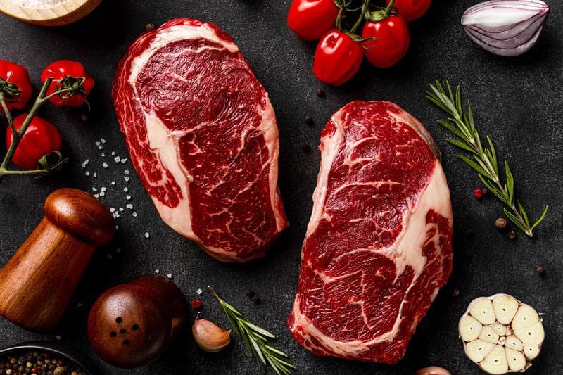 Stek dojrzewający (Rozbef) b/k sezonowany minimum 40 dni 500 g