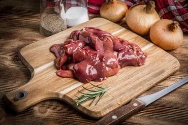 Wątróbki z kurczaka 450 g